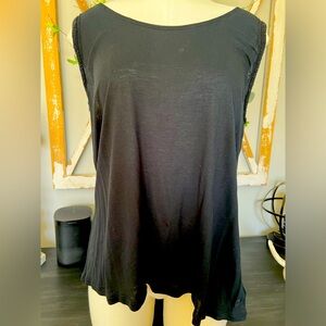 Black aerie tank